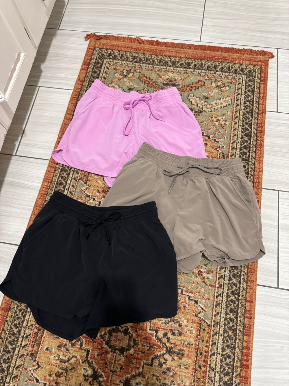 Set of 3 YPB athletic shorts